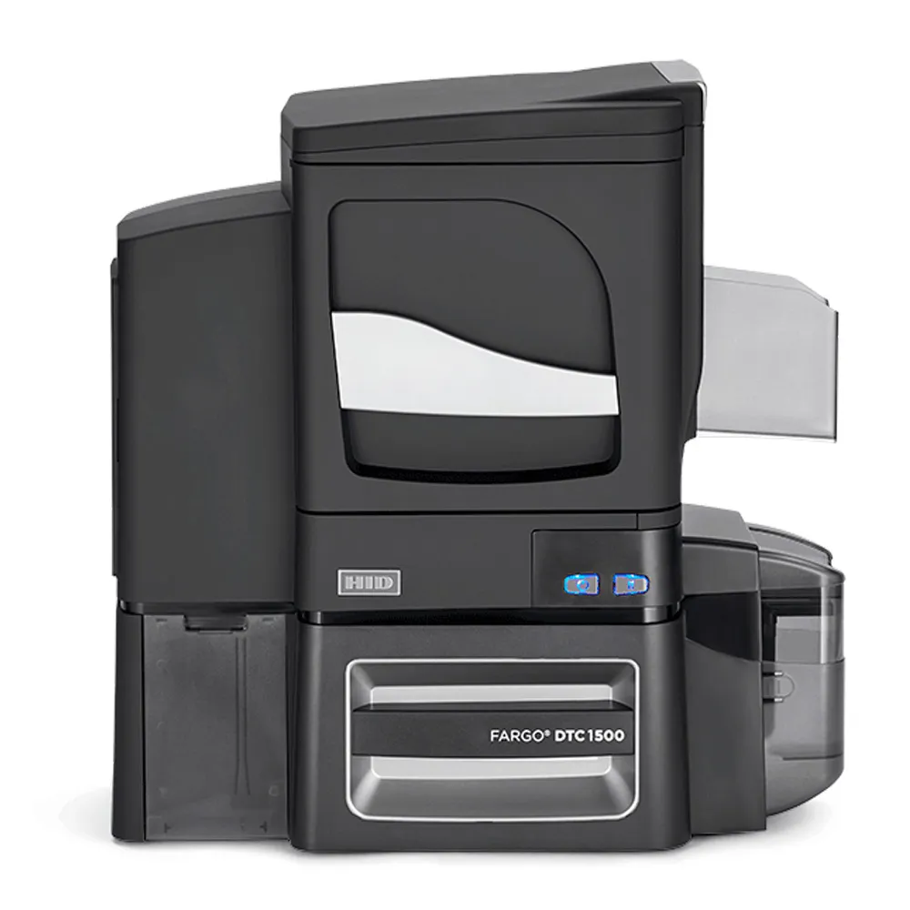 Fargo DTC1500 ID Card Printer - Single-Sided - No Lamination