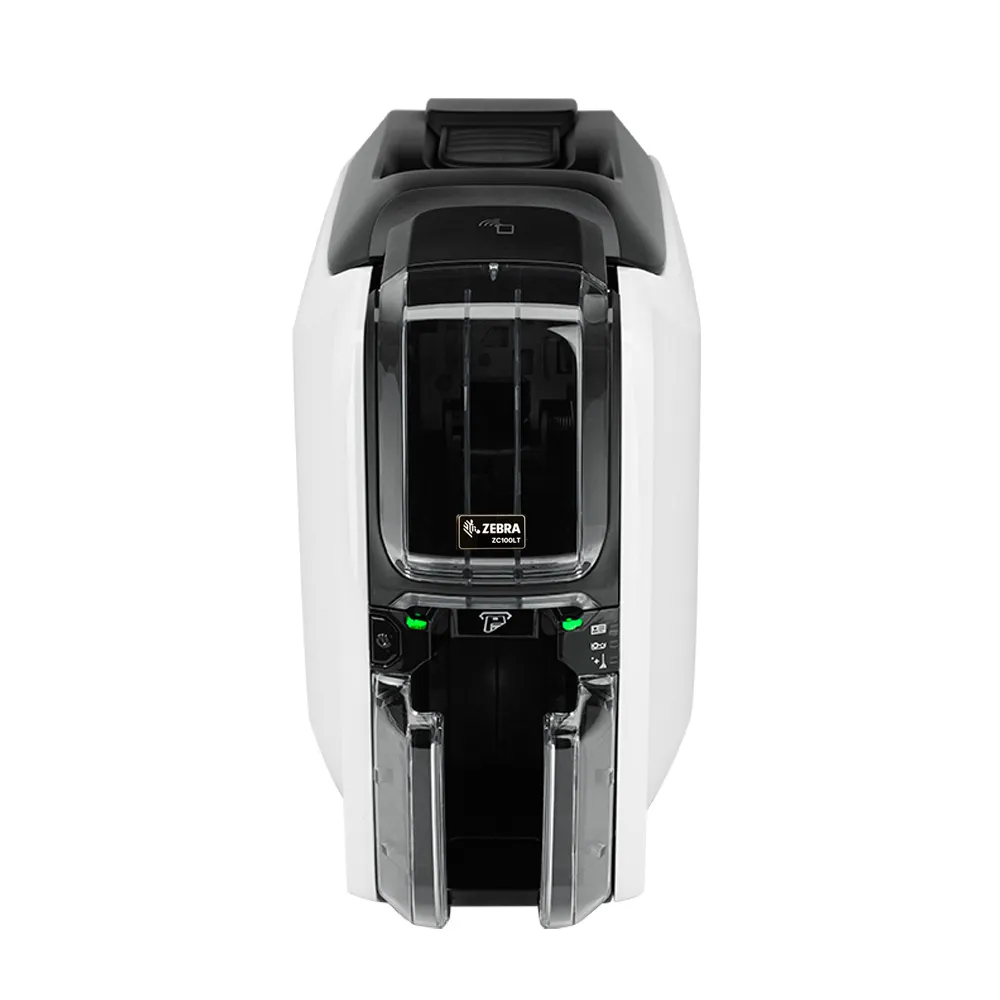 Zebra ZC100 ID Card Printer - Single-Sided with Ethernet