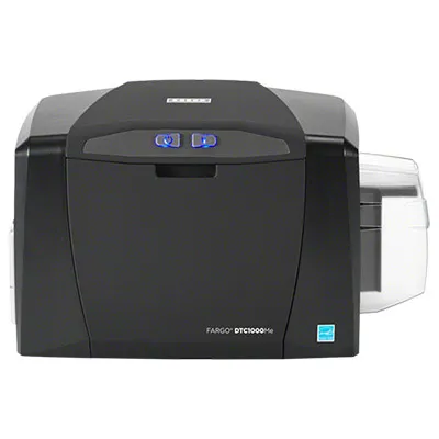 Fargo DTC1000Me Monochrome ID Card Printer - Single-Sided
